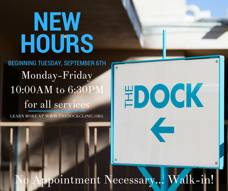 The DOCK New Hours