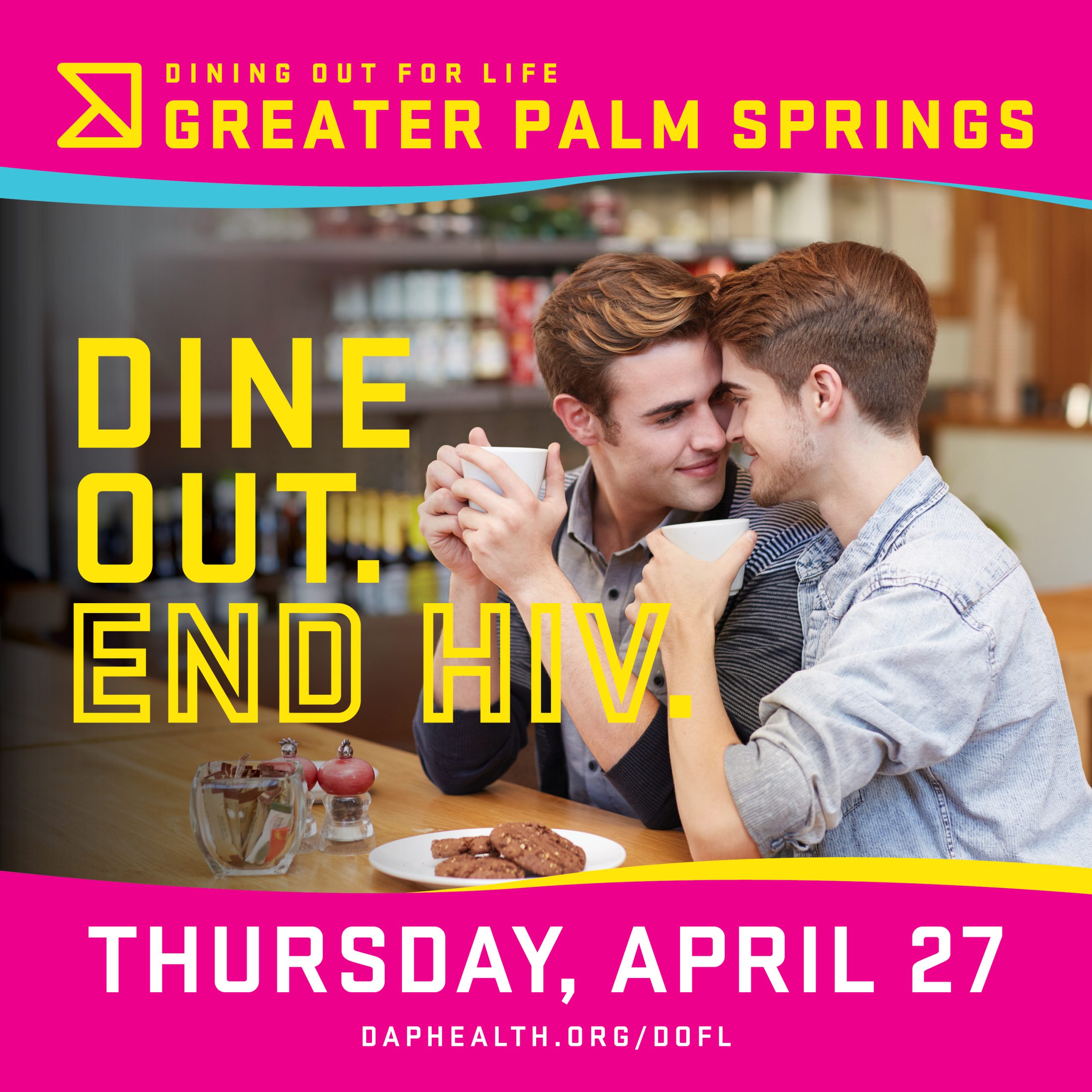 Dine Out For Life to End HIV on April 27